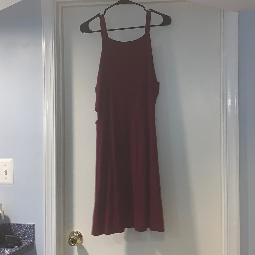 american eagle cut out dress